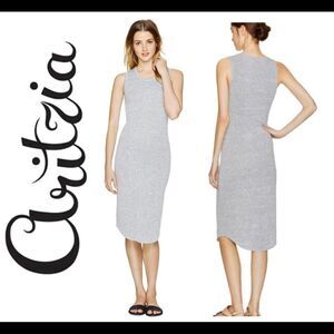 𝅺ARITZIA Wilfred Bruni Dress Heather Grey Sz XS